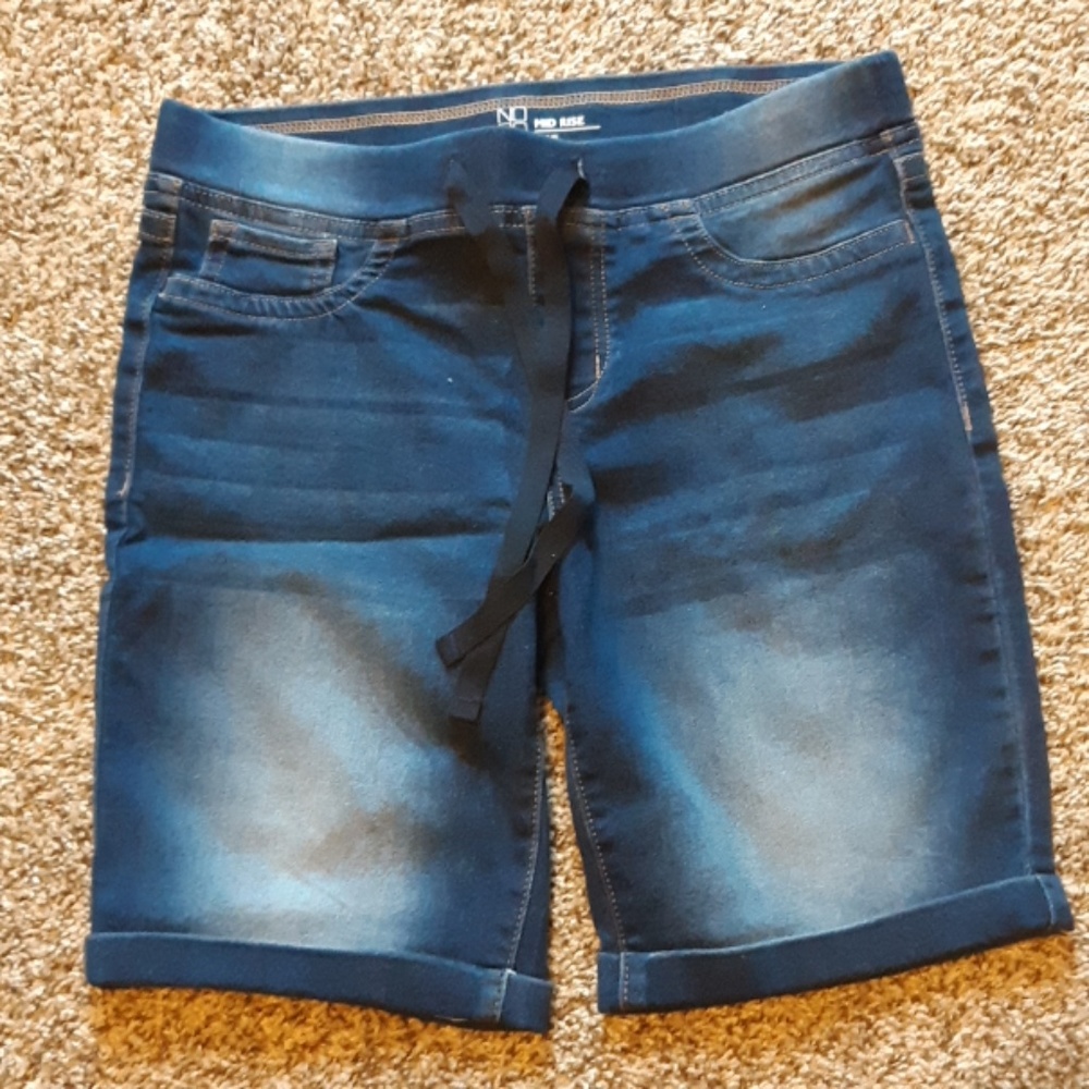 Blue shorts